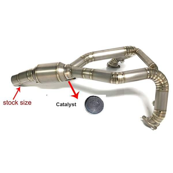 2019+ BMW R1250GS/ ADV/RT/RS/R Exhaust Header Titanium Motorcycle Exhaust Pipe